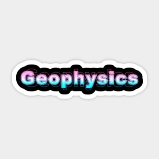 Geophysics Sticker